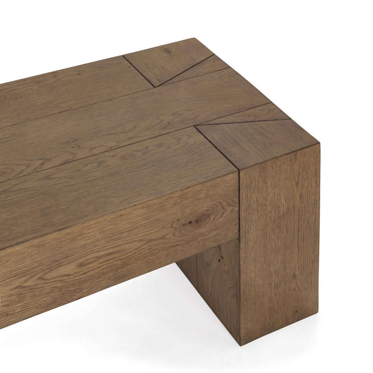 Bristol Accent Bench - Cafe Brown / 82" by Classic Home - view 4