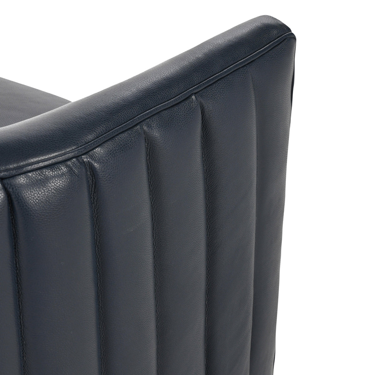 Menard Leather Accent Chair - Nightfall Blue