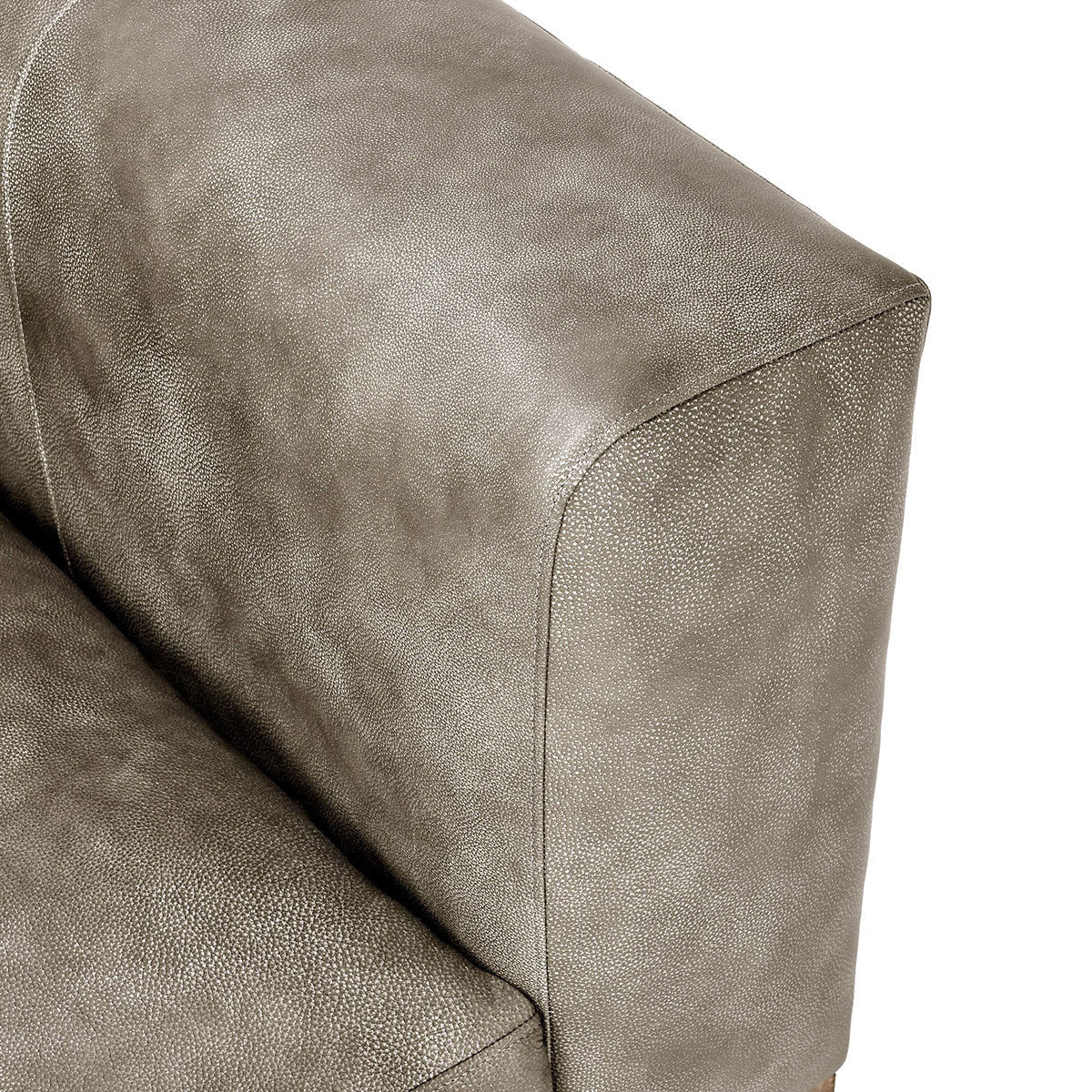 Bentley Leather Sofa - Storm Gray MX