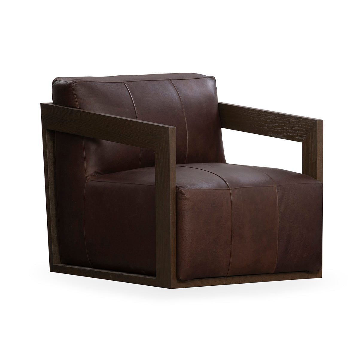Joseph Leather Swivel Chair - 53007573