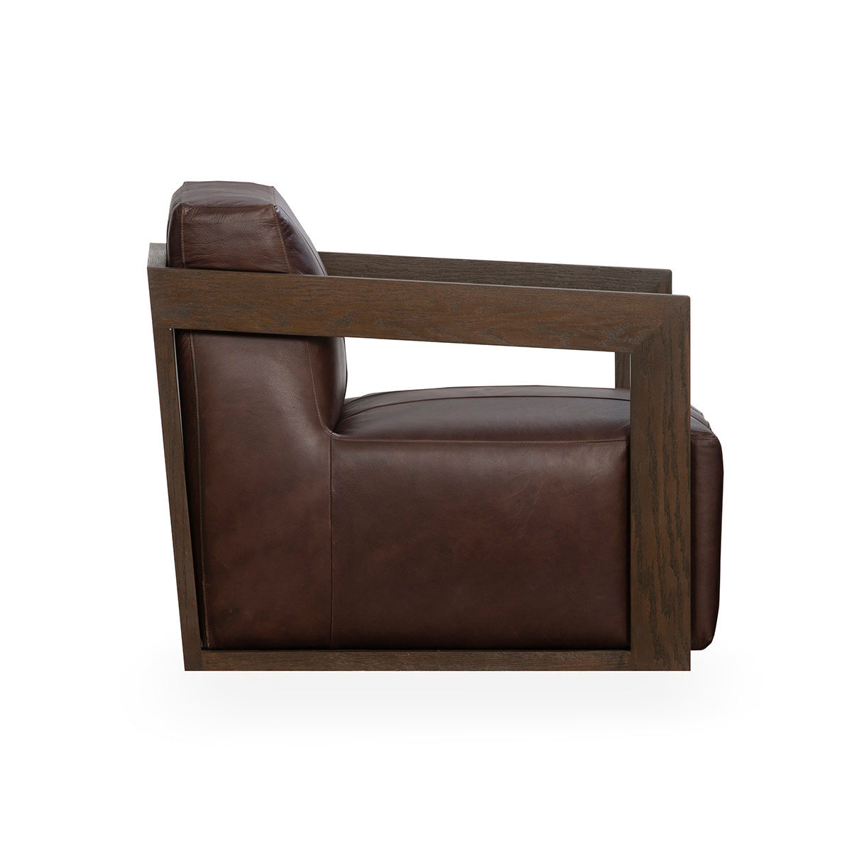 Joseph Leather Swivel Chair - 53007573