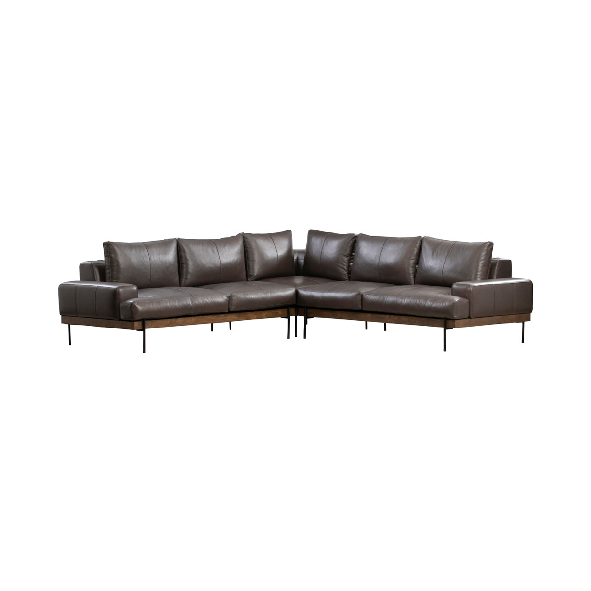 Largo 3 Piece Sectional - Storm