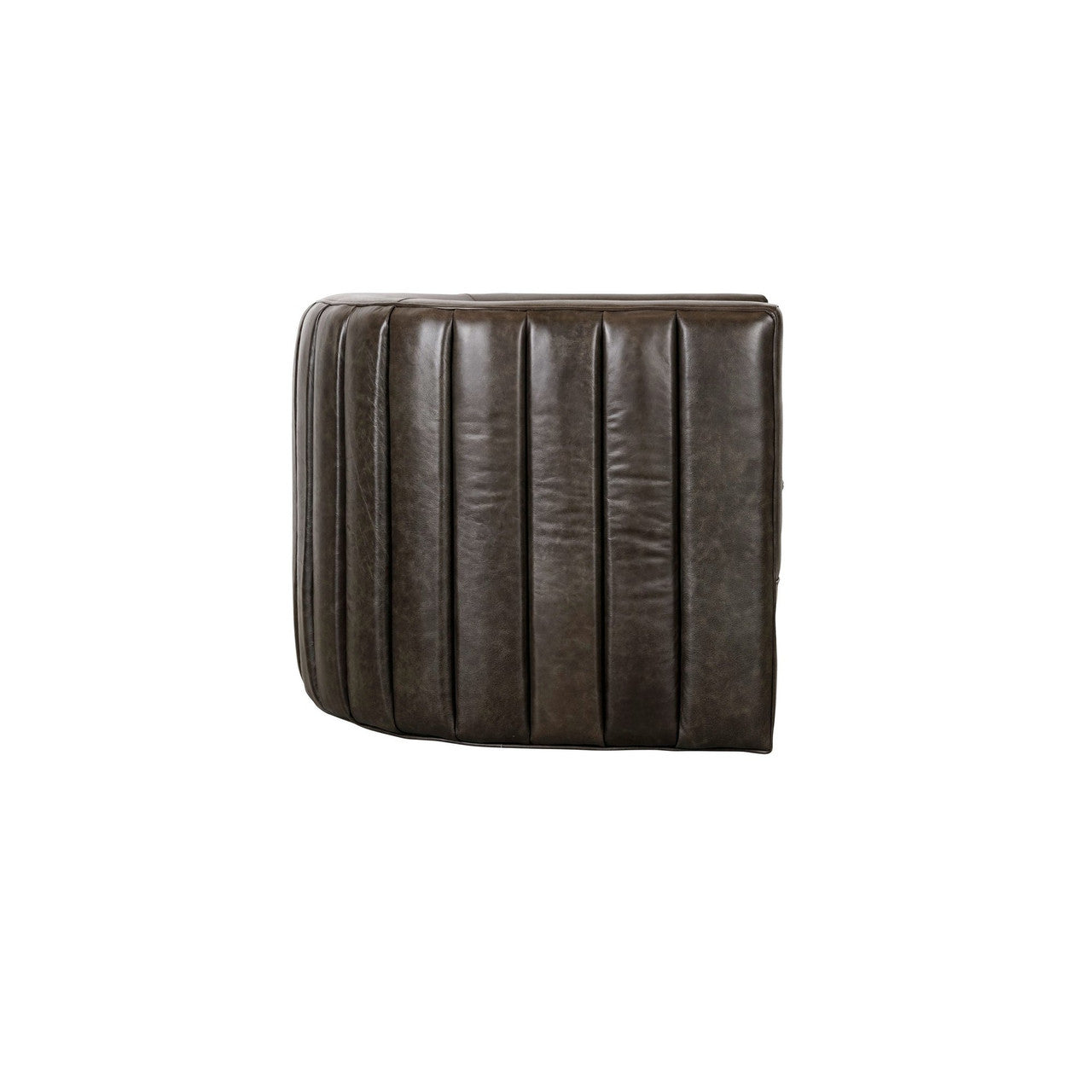 Menard Slate Leather Accent Chair