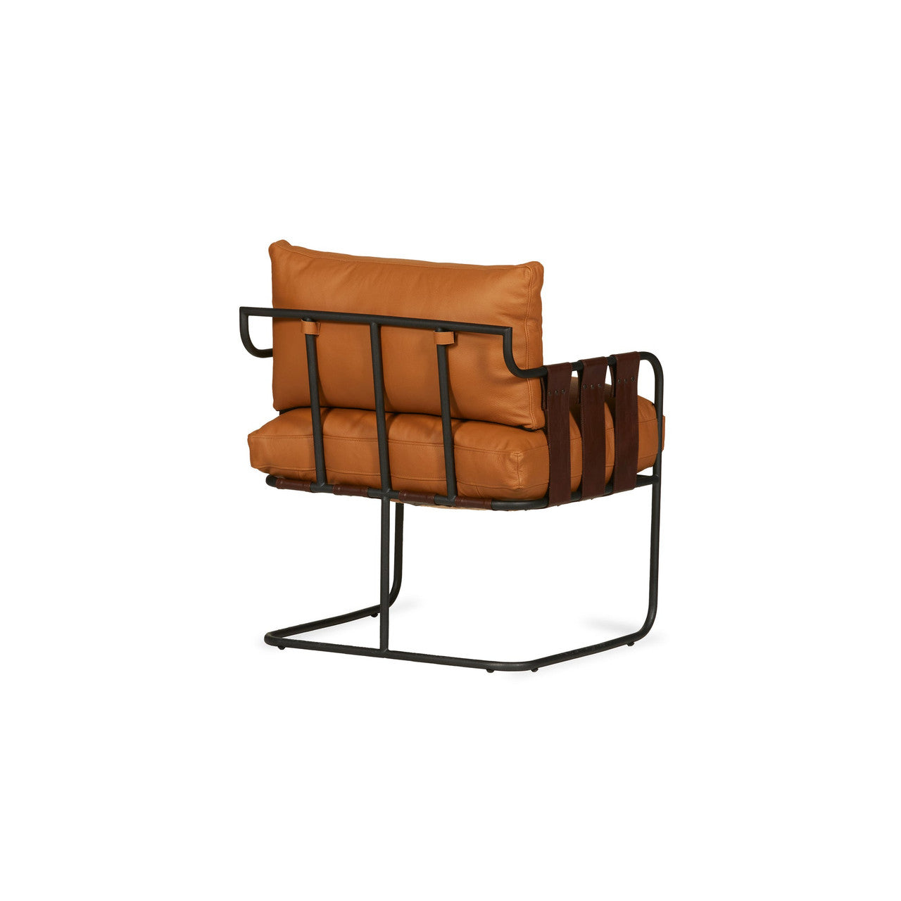 Toluca Leather Accent Chair - Harvest Brown MX