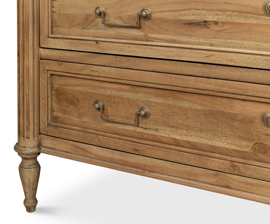 Chamberlain Chest Of Drawers, Driftwood by Sarreid Ltd - view 11