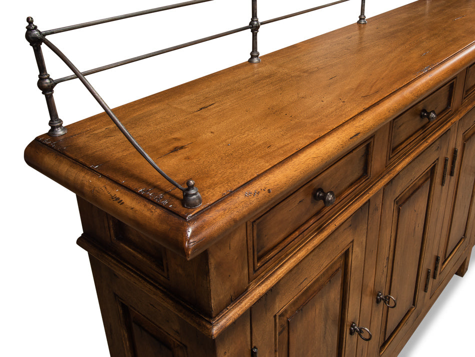Covent Gardens Sideboard, Fruitwood by Sarreid Ltd - view 9