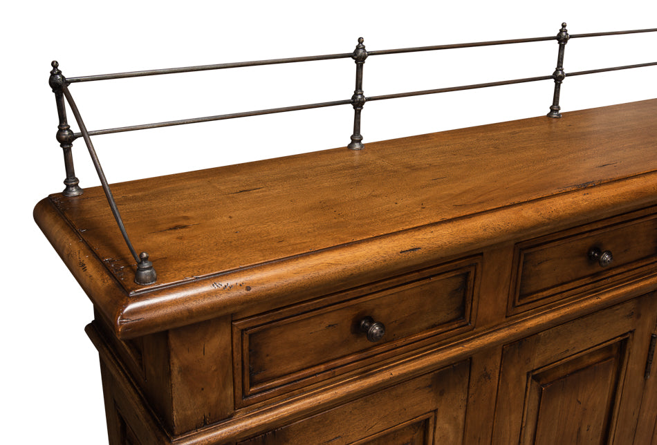 Covent Gardens Sideboard, Fruitwood by Sarreid Ltd - view 11