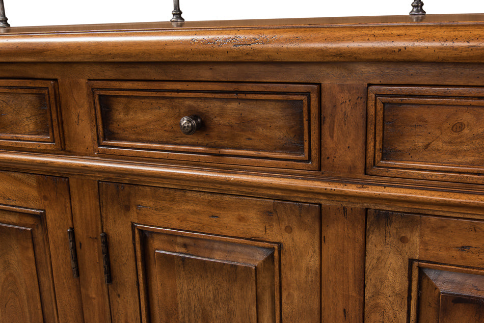 Covent Gardens Sideboard, Fruitwood by Sarreid Ltd - view 5