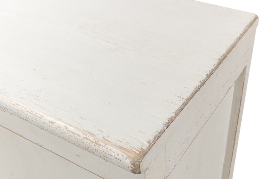 Eight Is Enough Sideboard, Whitewash by Sarreid Ltd - view 5