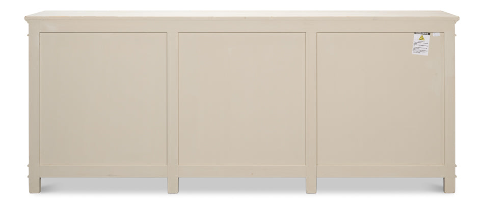 Marksman Sideboard, Whitewash by Sarreid Ltd - view 8