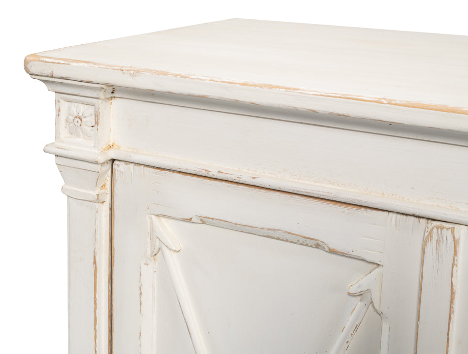 Marksman Sideboard, Whitewash by Sarreid Ltd - view 10