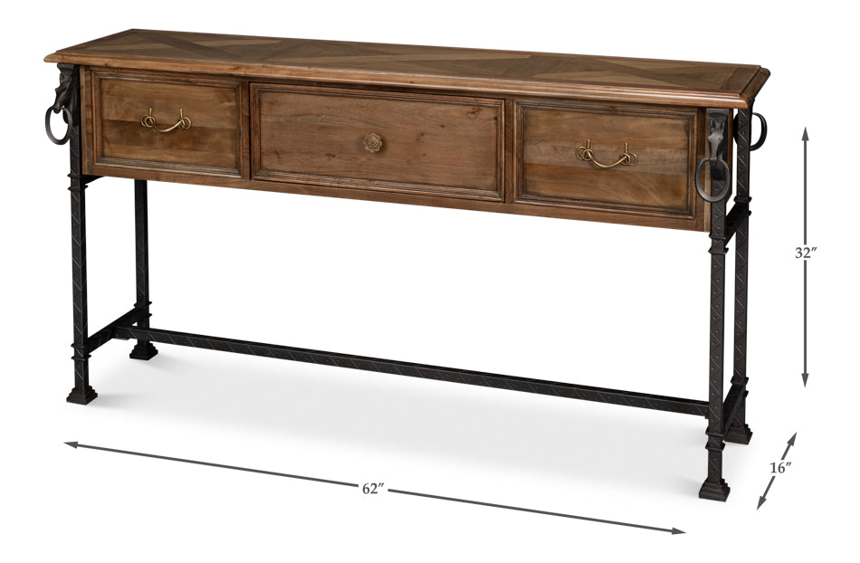Game Of Thornes Console Table by Sarreid Ltd - view 6