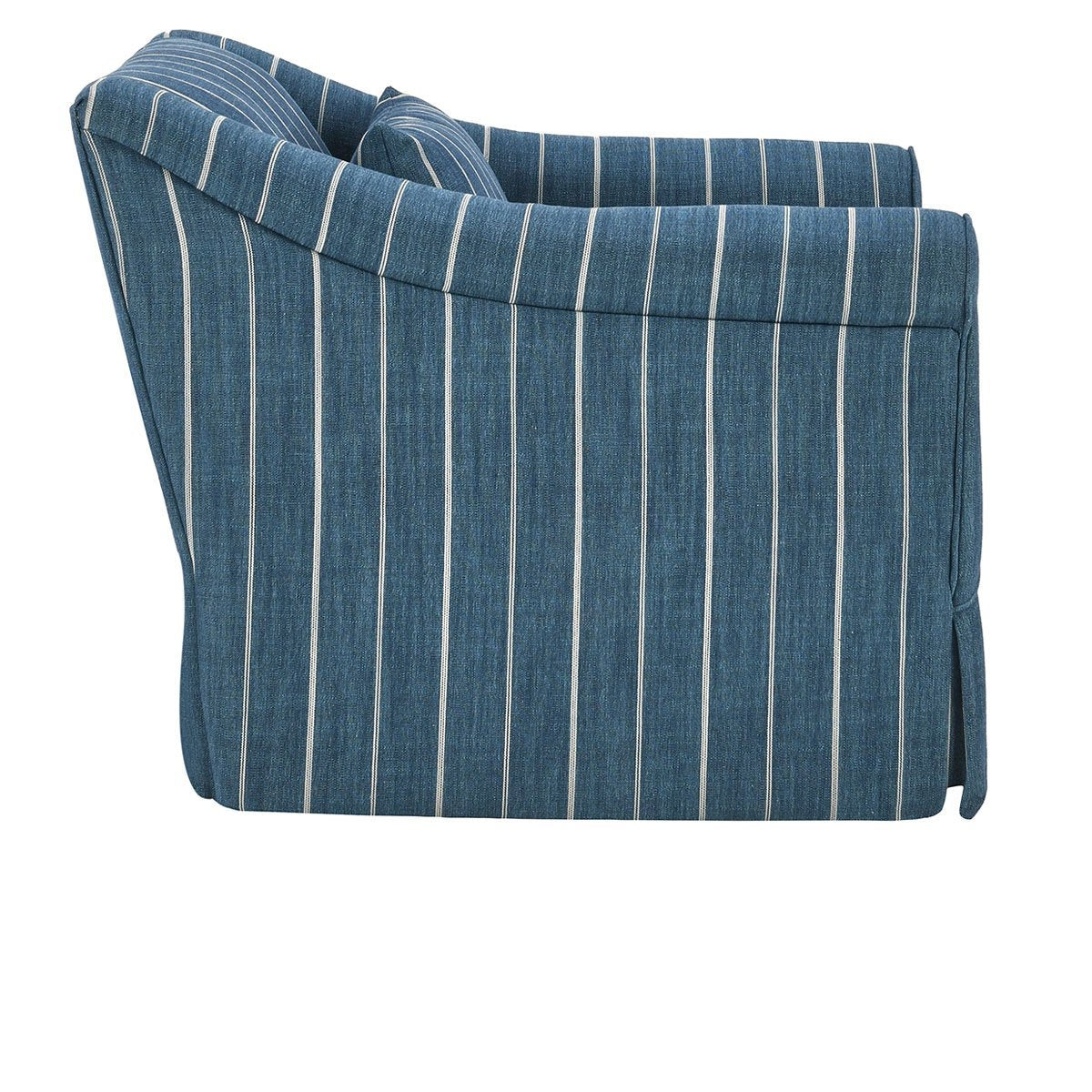 Lana Swivel Chair - Navy Blue