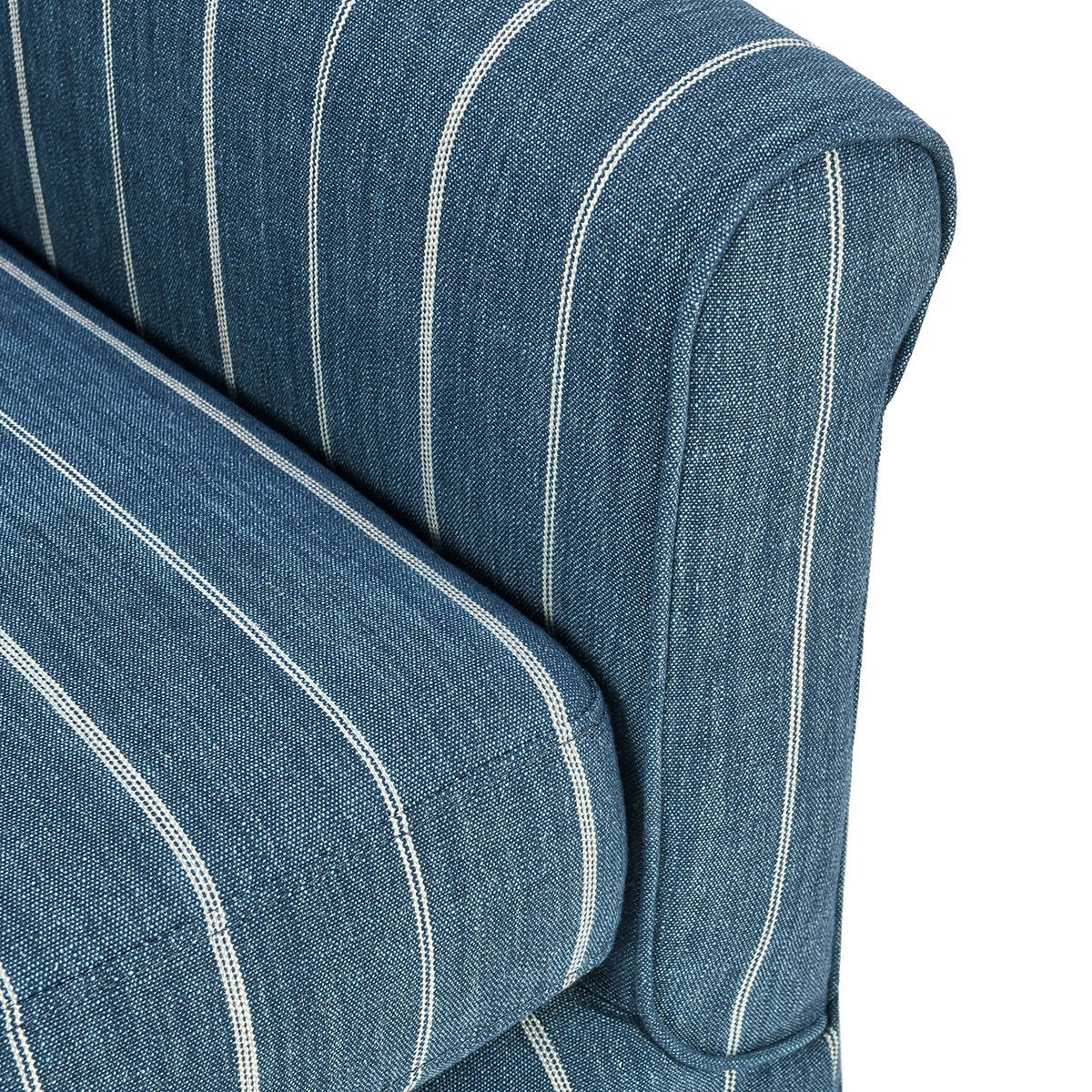 Lana Swivel Chair - Navy Blue