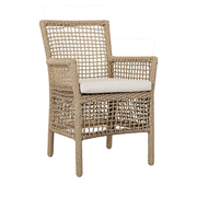 Brisbane Outdoor Dining Chair - Natural