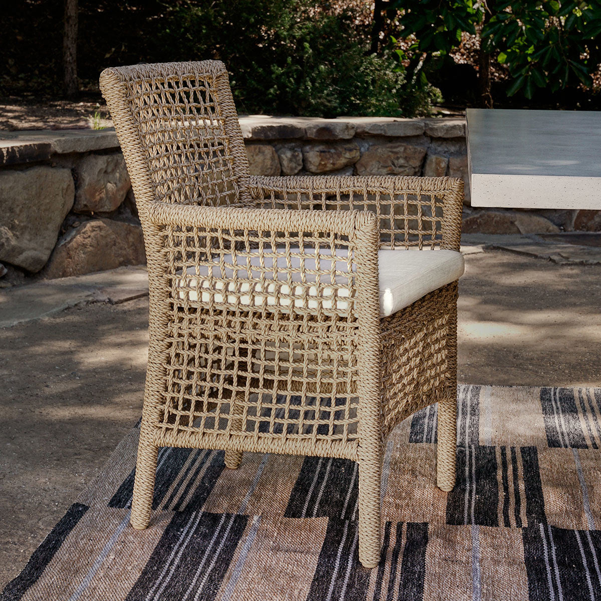 Brisbane Outdoor Dining Chair - Natural