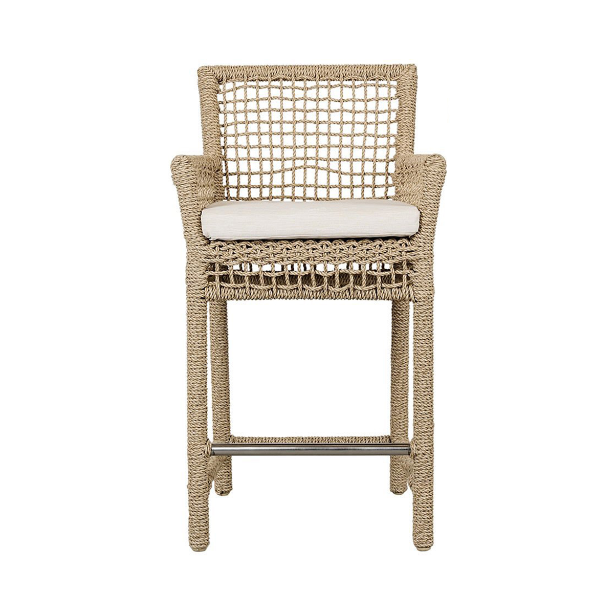 Brisbane Outdoor Counter Stool - Natural