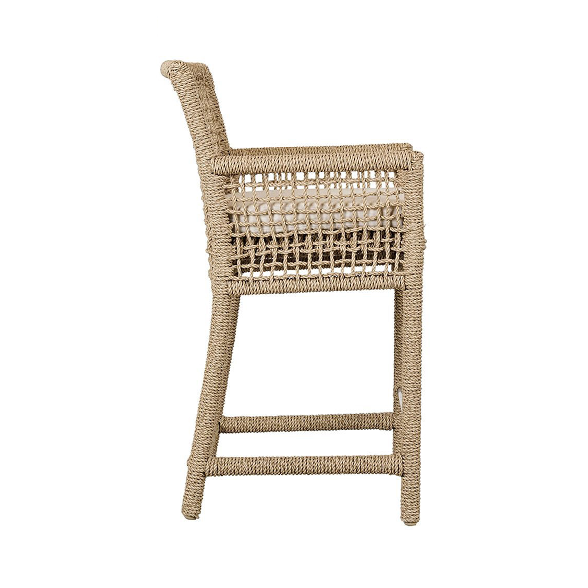 Brisbane Outdoor Counter Stool - Natural