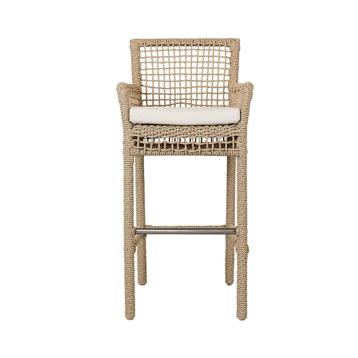Brisbane Outdoor Bar Stool - Natural