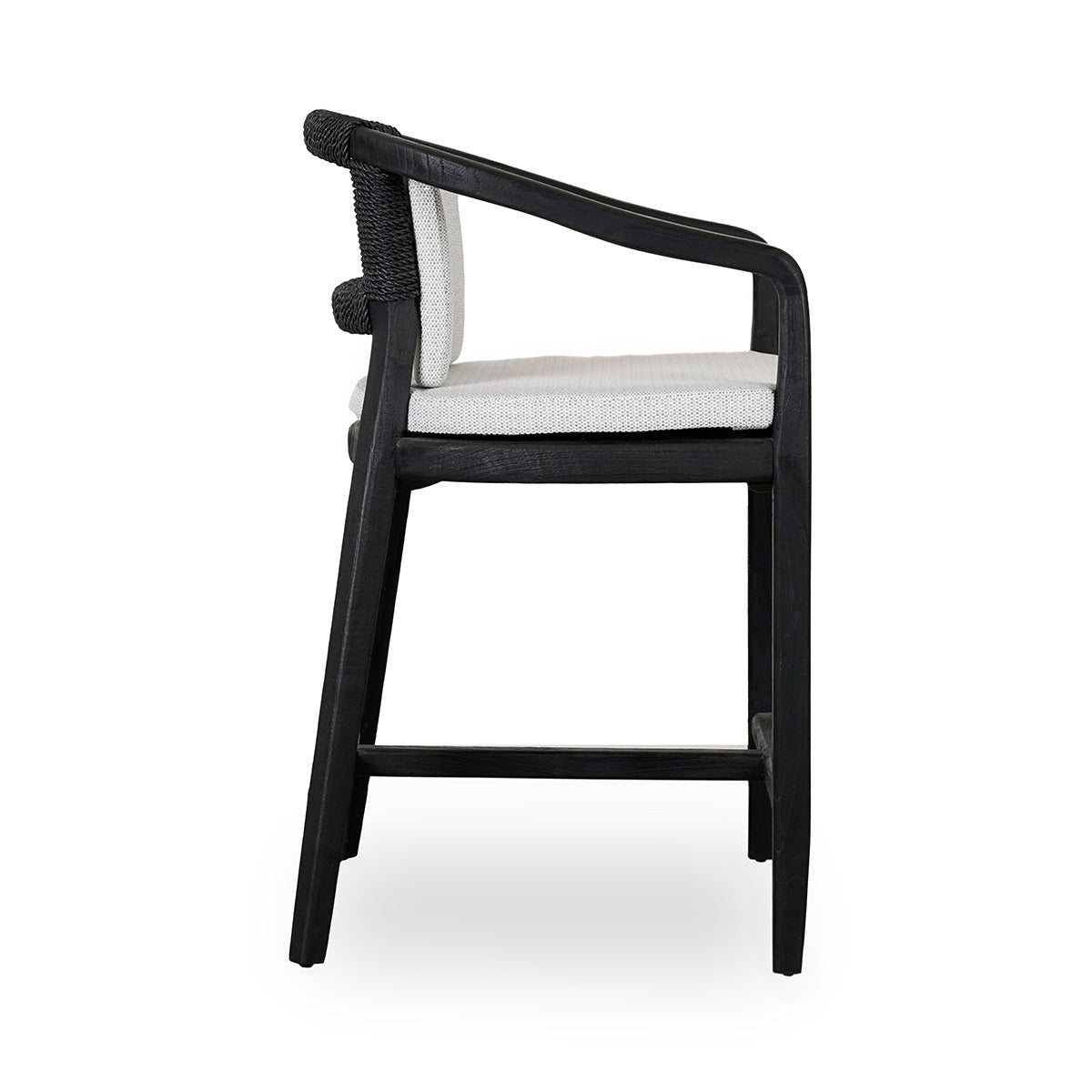 Dawn Outdoor Counter Stool - Black
