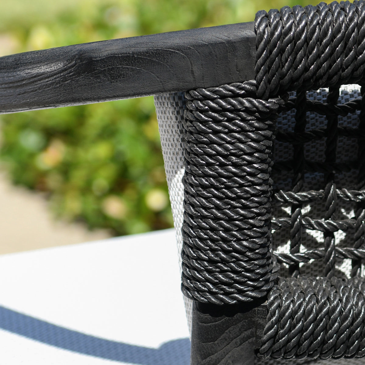 Dawn Outdoor Counter Stool - Black