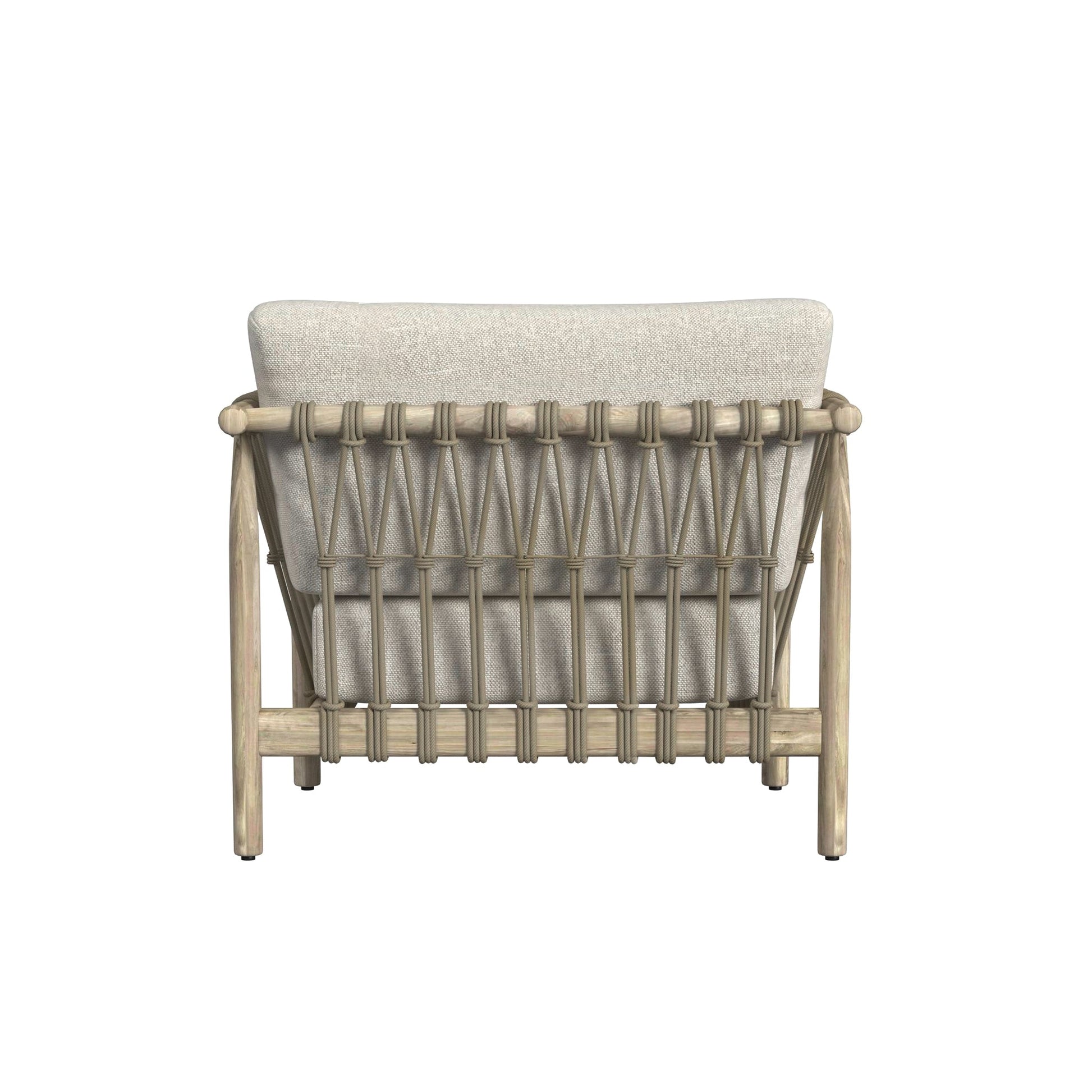 Leo Outdoor Accent Chair - Taupe