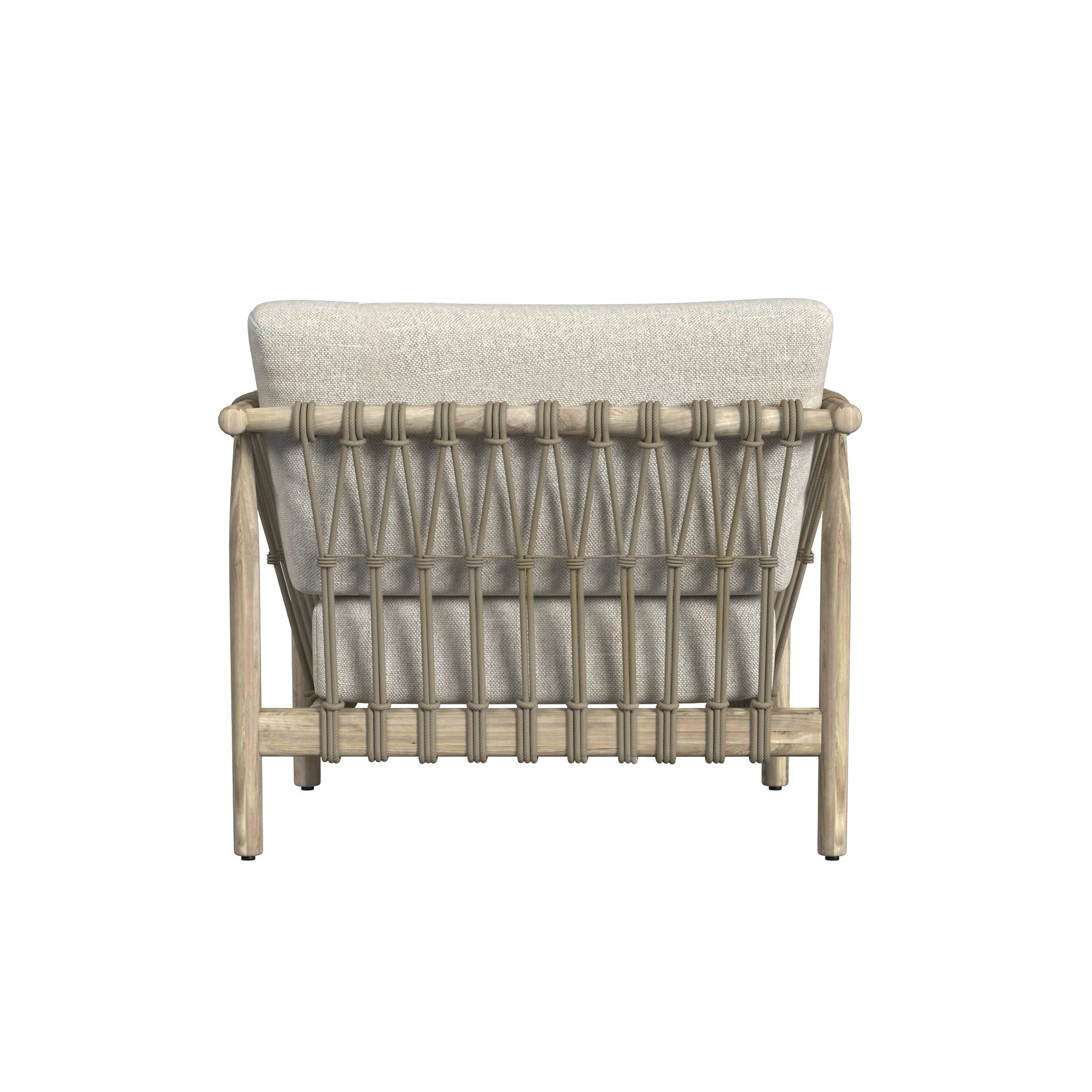 Leo Outdoor Accent Chair - Taupe