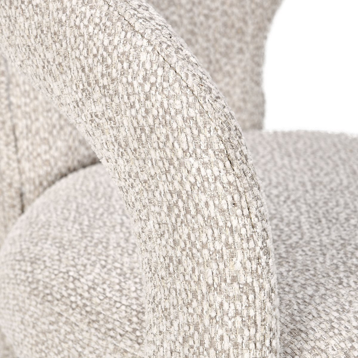 Archie Leather Dining Chair - Birch Cream