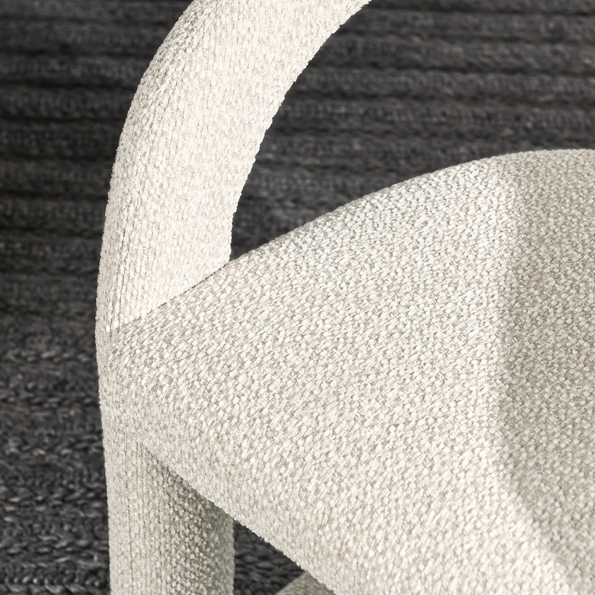 Archie Leather Dining Chair - Birch Cream