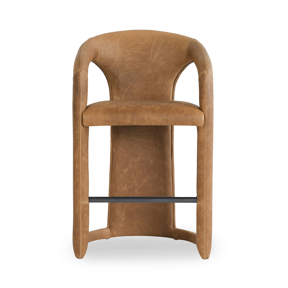 Archie Counter Stool - Maple Brown