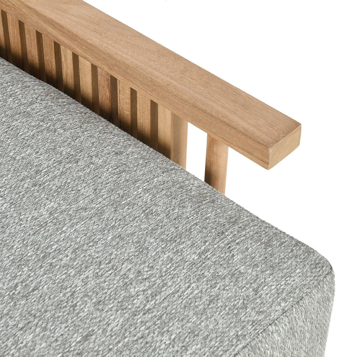 Hudson Outdoor Accent Chair - Natural/Gray