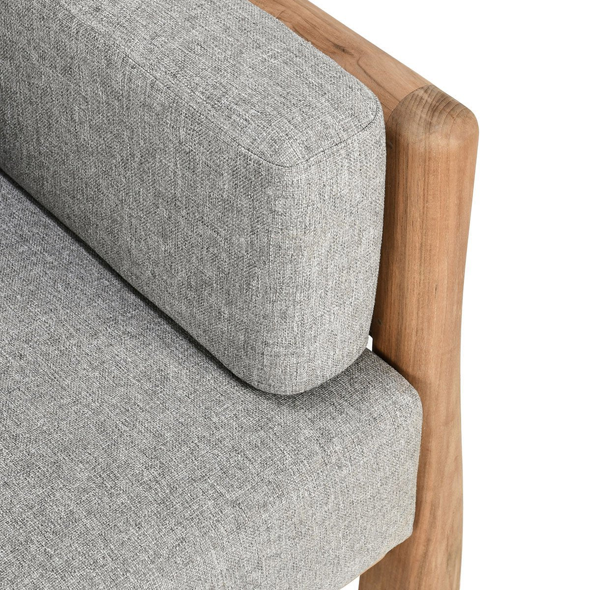 Aston Outdoor Accent Chair - Natural/Gray