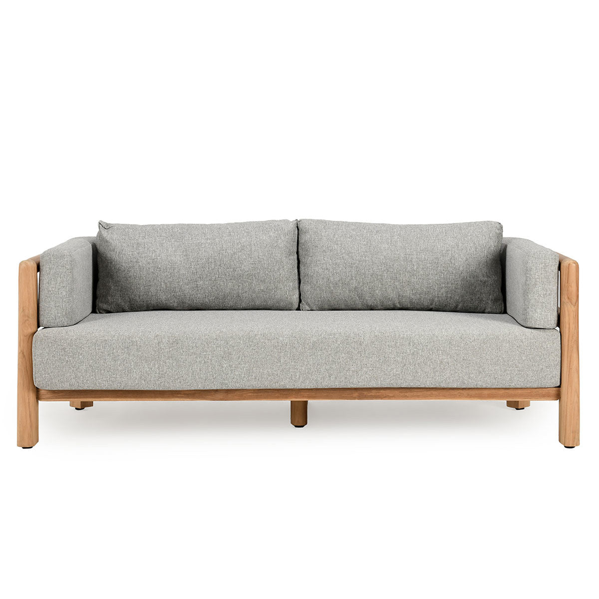 Aston Outdoor Sofa - Natural/Gray