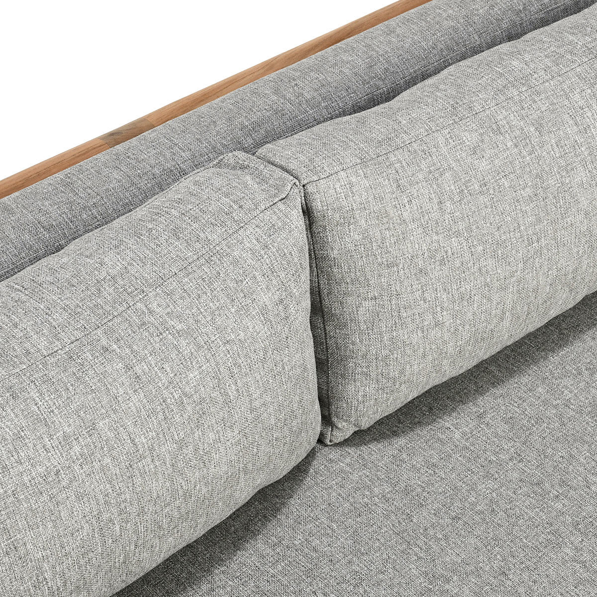 Aston Outdoor Sofa - Natural/Gray