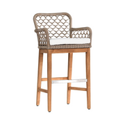Paulo Outdoor Bar Stool - Gray
