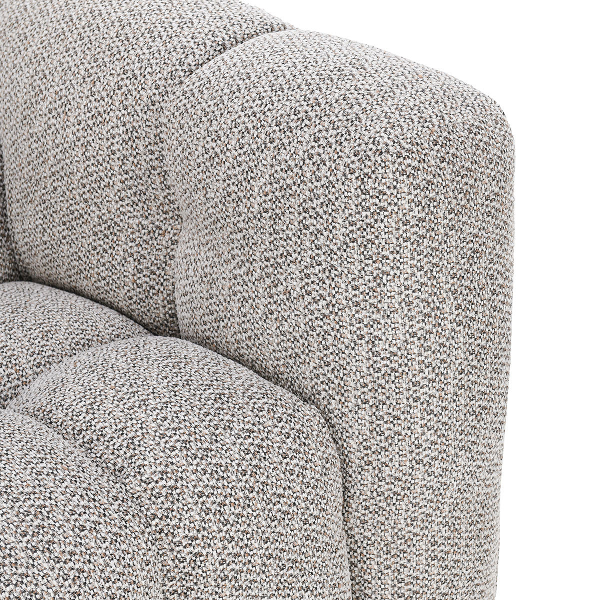 Walter 2 Piece Sectional - Heathered Gray