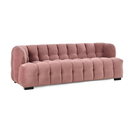 Petra Velvet Sofa - Blush
