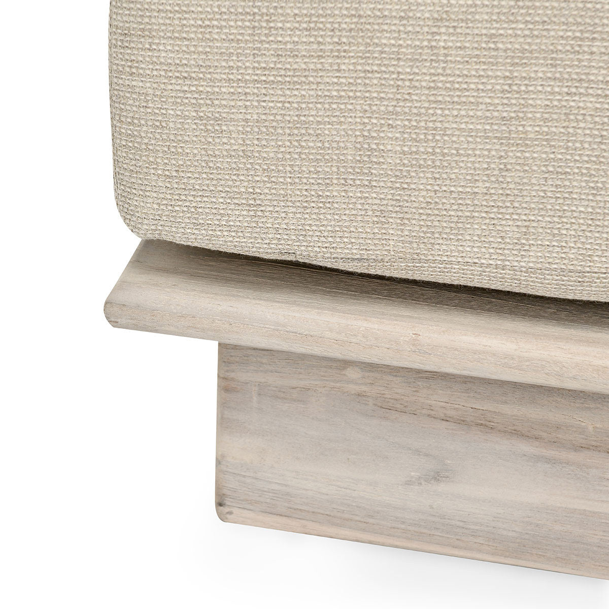 Livia Outdoor Ottoman - Taupe