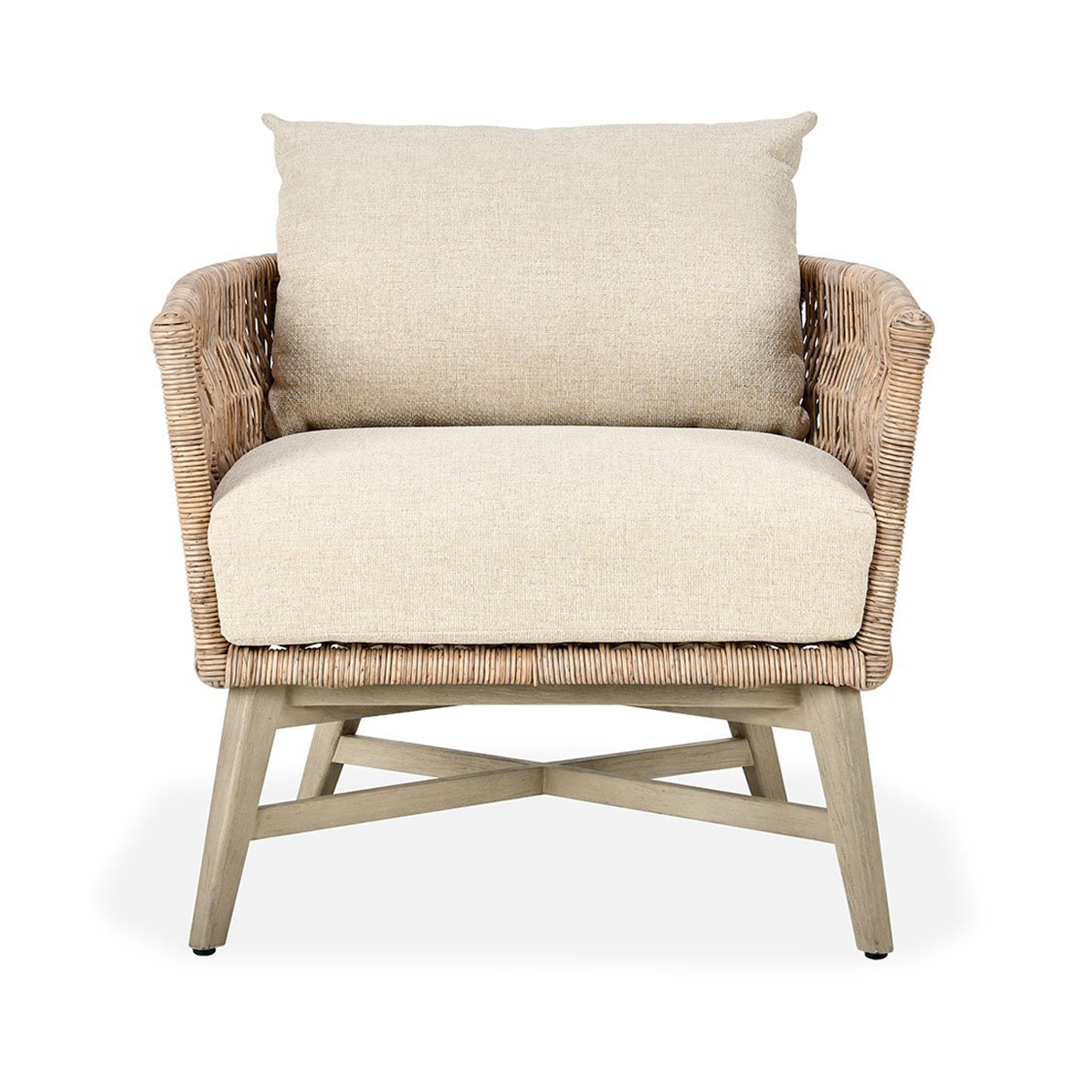 Collins Outdoor Accent Chair - Natural/Sand