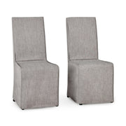 Jordan Dining Chair Set of 2 - Cool Gray