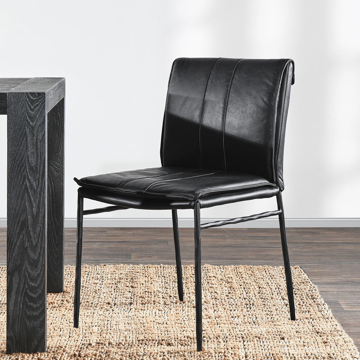 Mayer Leather Dining Chair Set of 2 - 53051670