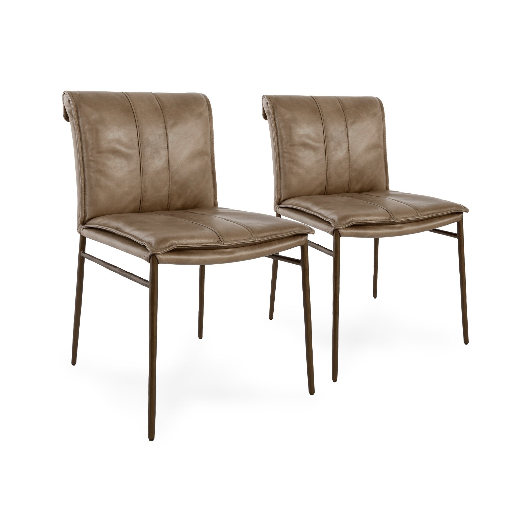 Mayer Dining Chair Set of 2 - Jet Black