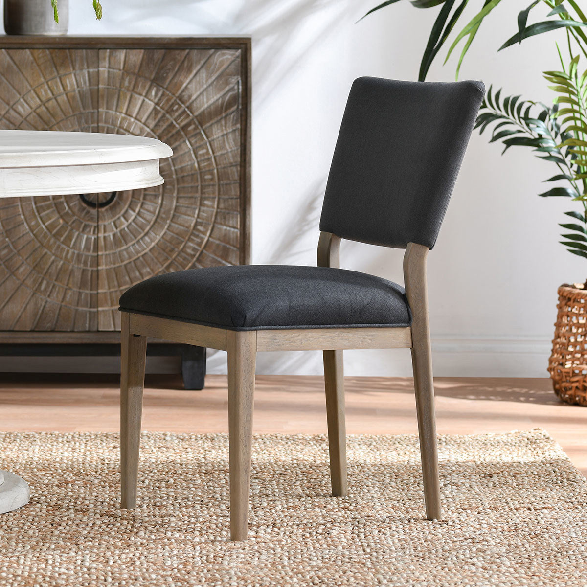 Phillip Dining Chair Set of 2 - Gray