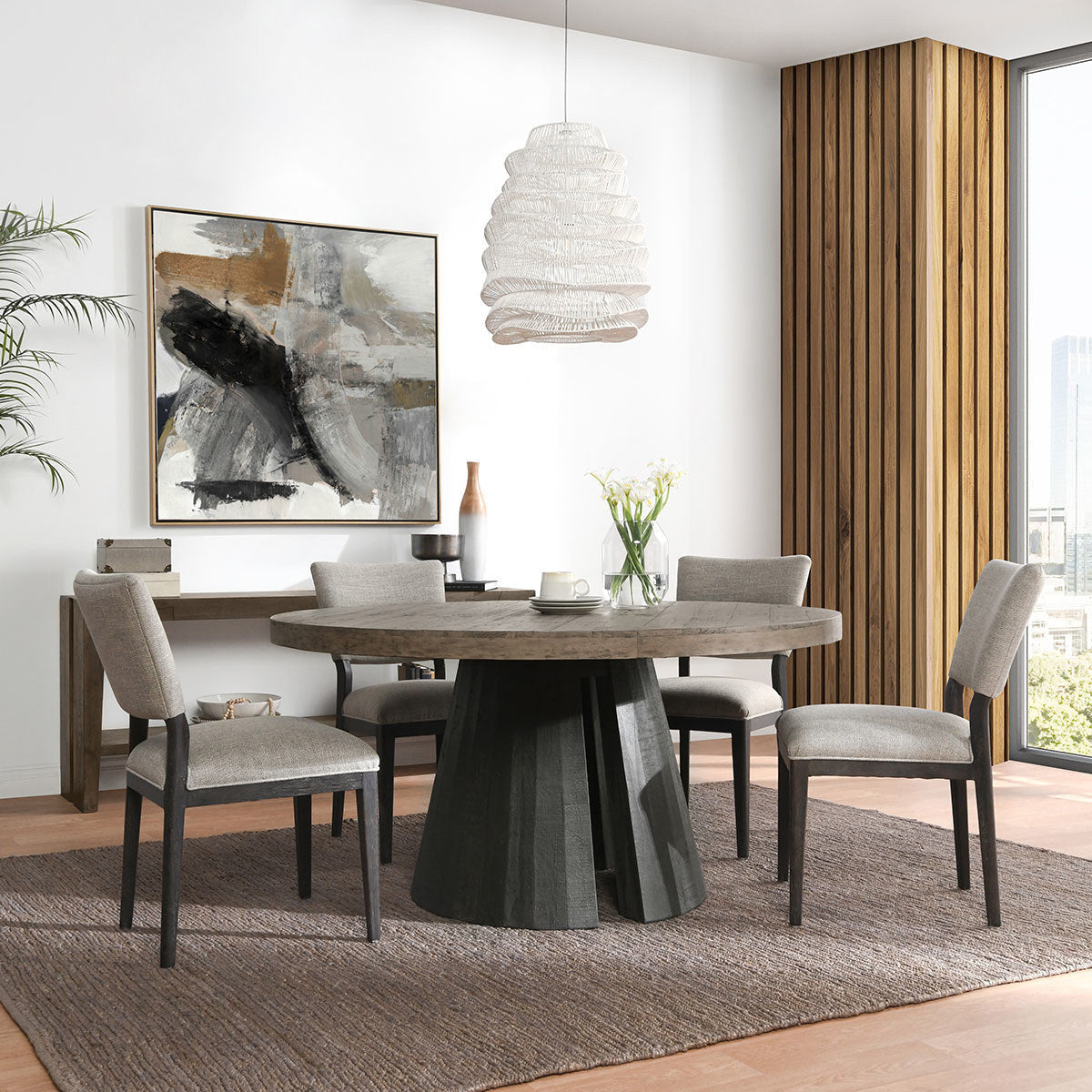 Phillip Upholstered Dining Chair Set of 2 - Sand