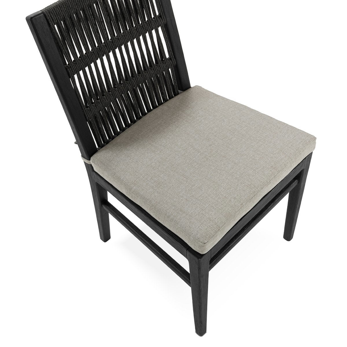 Westville Outdoor Dining Chair Set of 2 - Black