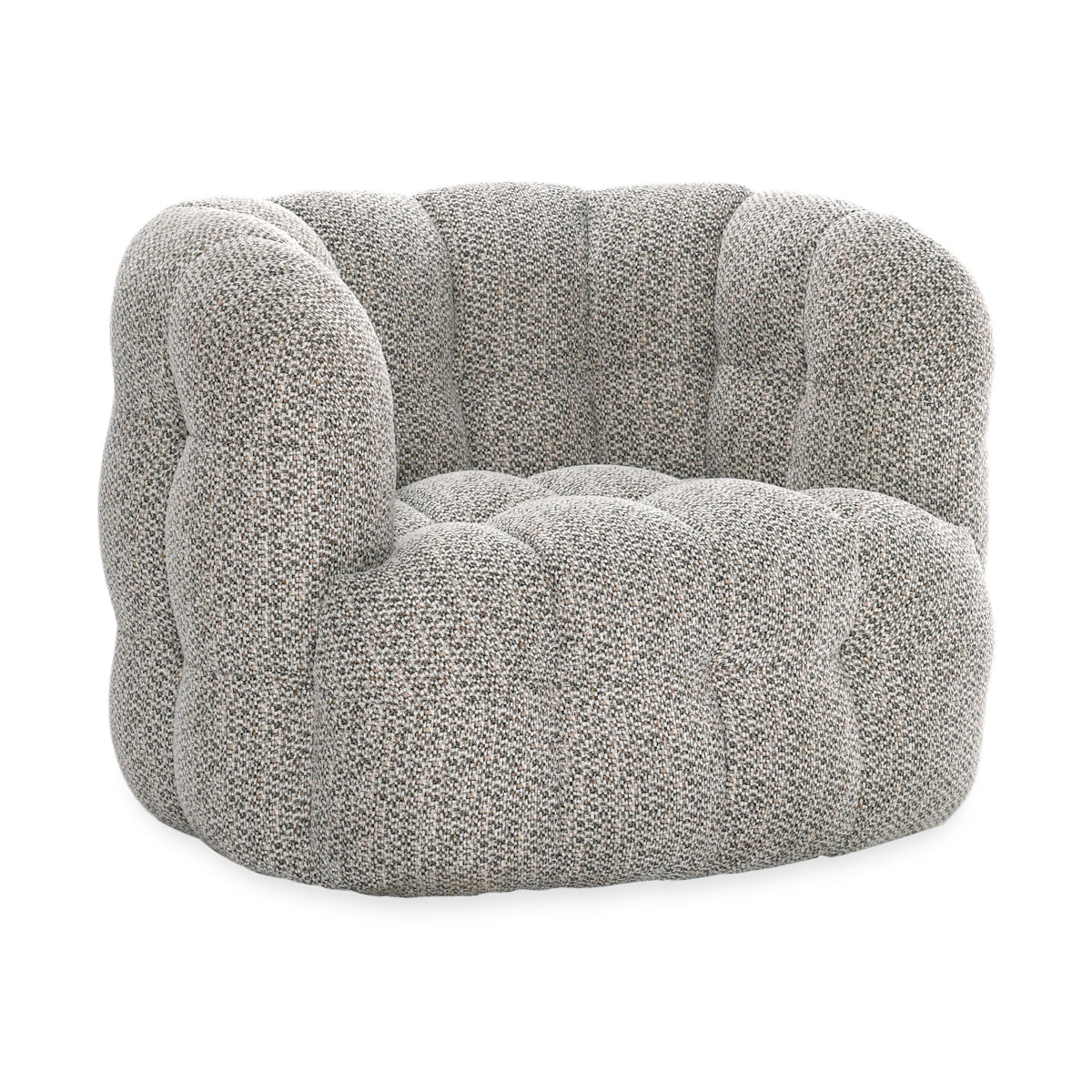 Walter Swivel Chair - Heathered Gray