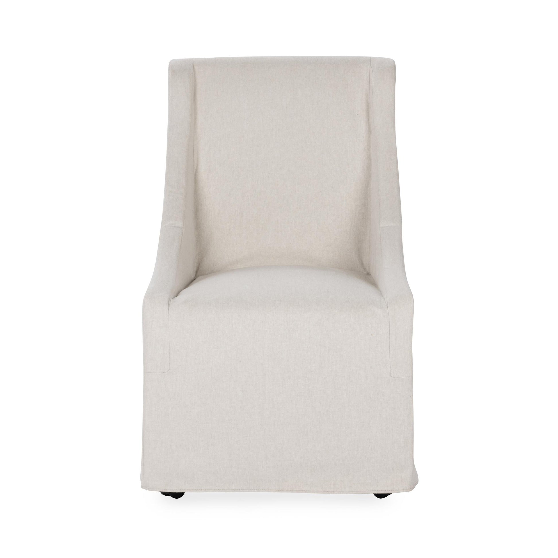 Warwick Dining Chair with Casters - Beige