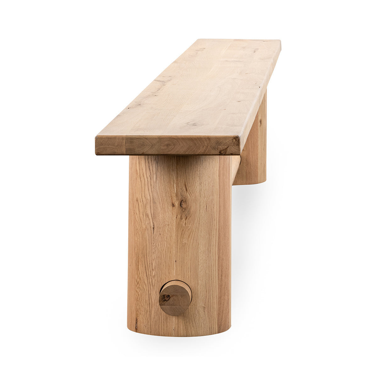 Foundation Solid Wood Counter Bench