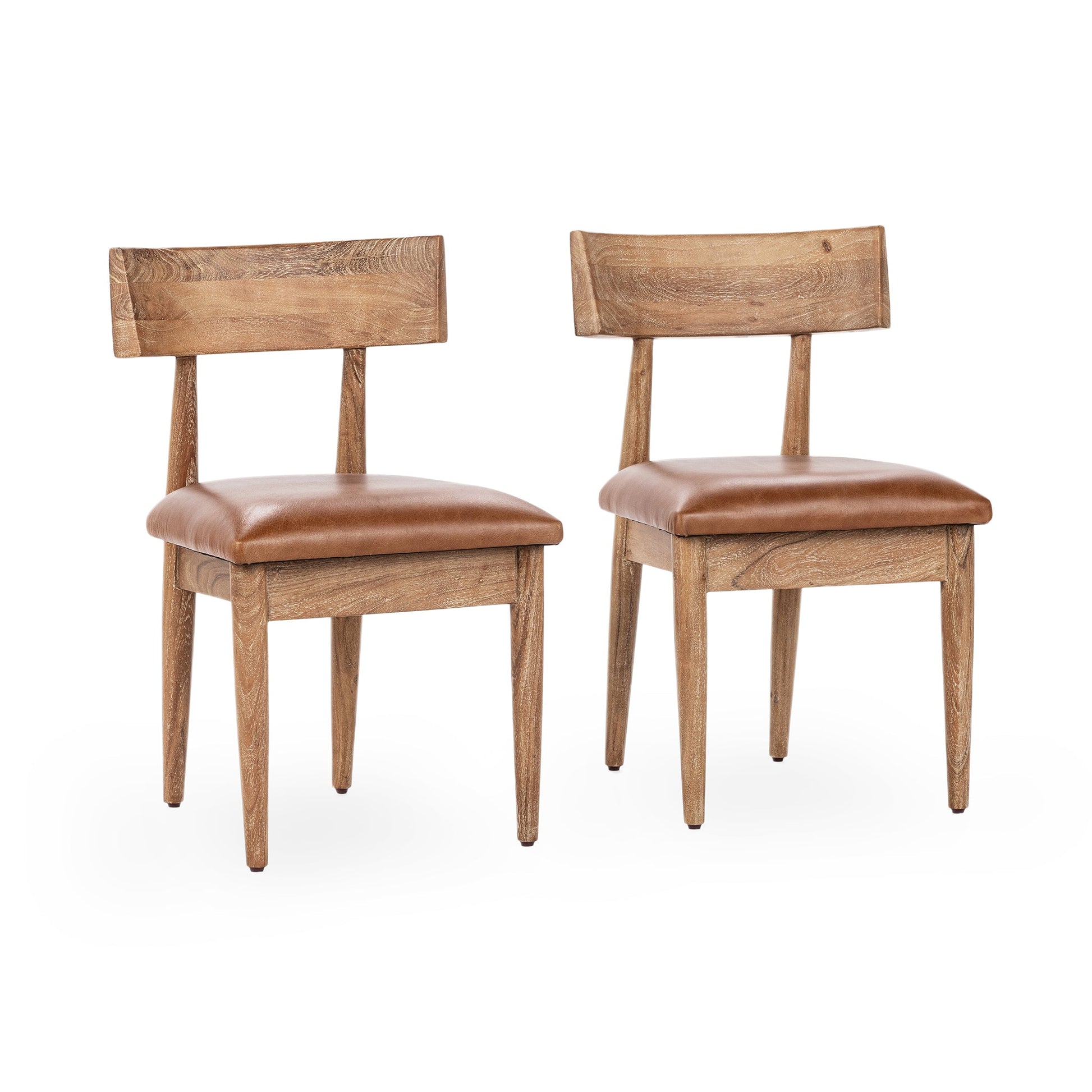 Alvaro Dining Chair Set of 2 - Golden Wheat