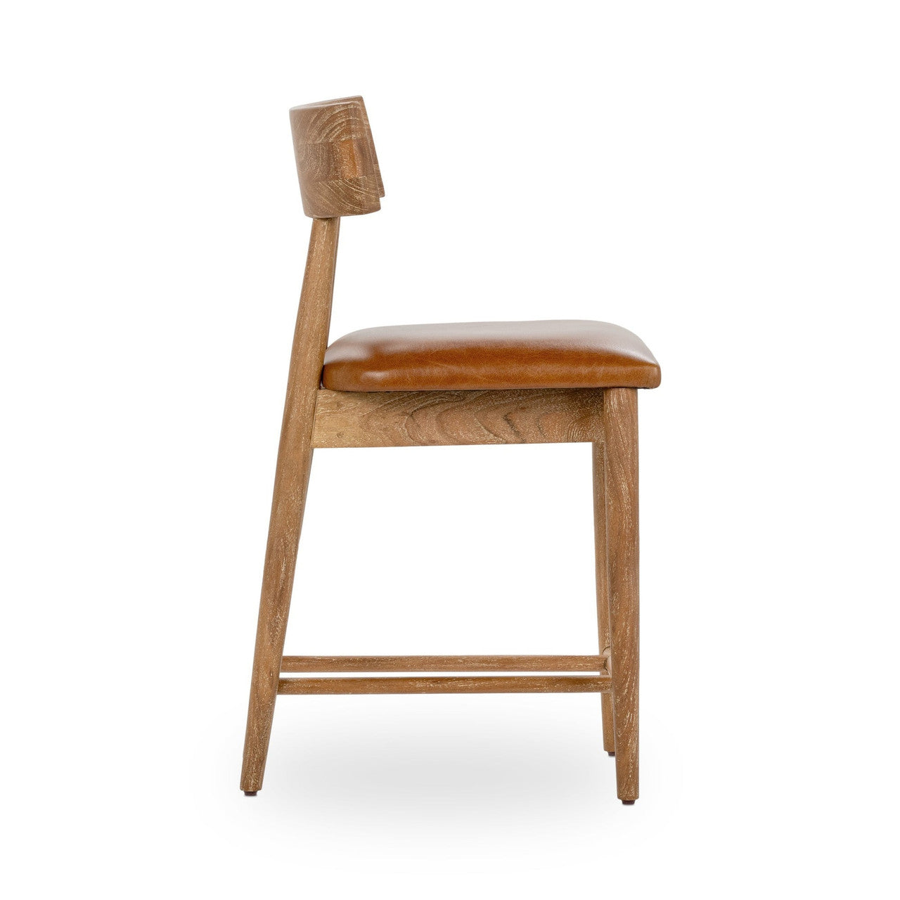 Alvaro Leather Counter Stool